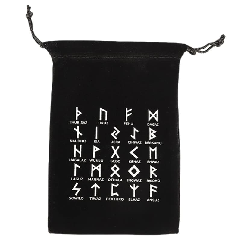 Borsa porta carte Tarocchi Borsa porta dadi tarocchi Runa Borsa con coulisse Borsa per gioielli Borsa regalo da per
