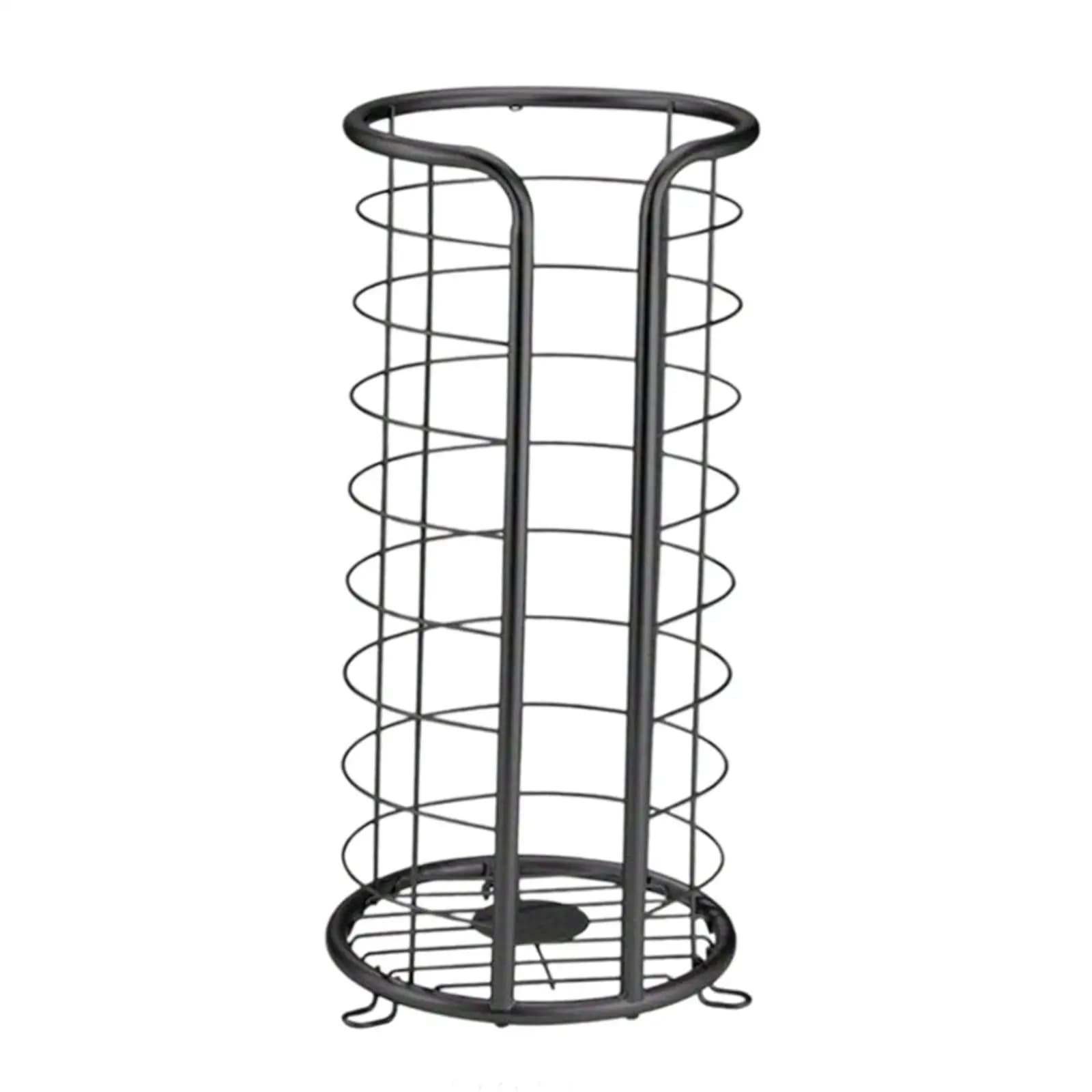 Portarotolo per carta igienica Base stabile Robusto arredamento in metallo Scaffale salvaspazio per cabine domestiche Appartamenti Condos