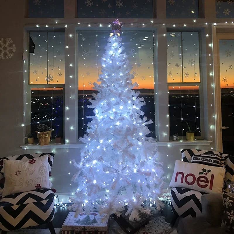 220V Spina UE 3M 15M 20M Luce Della Stringa Esterna Ghirlande Decorazione Fata Lampada Per La Casa Festa di Nozze Luce di Festa 100/300/600LED