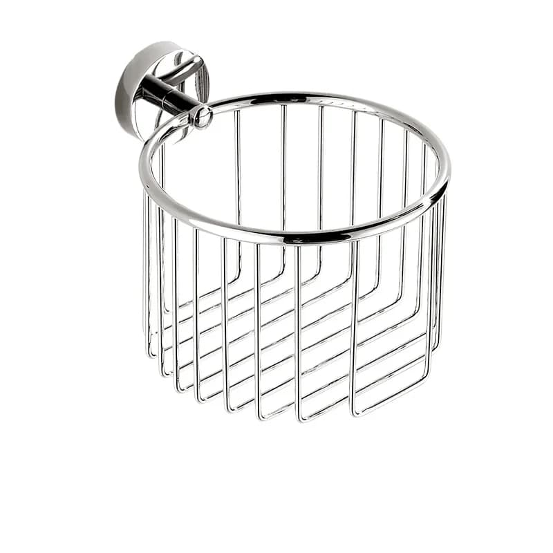 Porta fazzoletti interamente in rame, senza perforazione, carta igienica dorata, cestino per carta a mano, porta bagno a parete