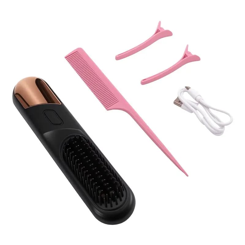 Wireless Electric Hair Plate Brush Multifunctional Hot Wireless comb Quickly heated for hair for A62X hairdryer