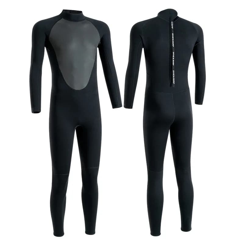 Men's Hot and Cold 3/5mm Wet Winter Swimming Single Piece Snorkeling Solar Protection Swimwear Women's Swimwear