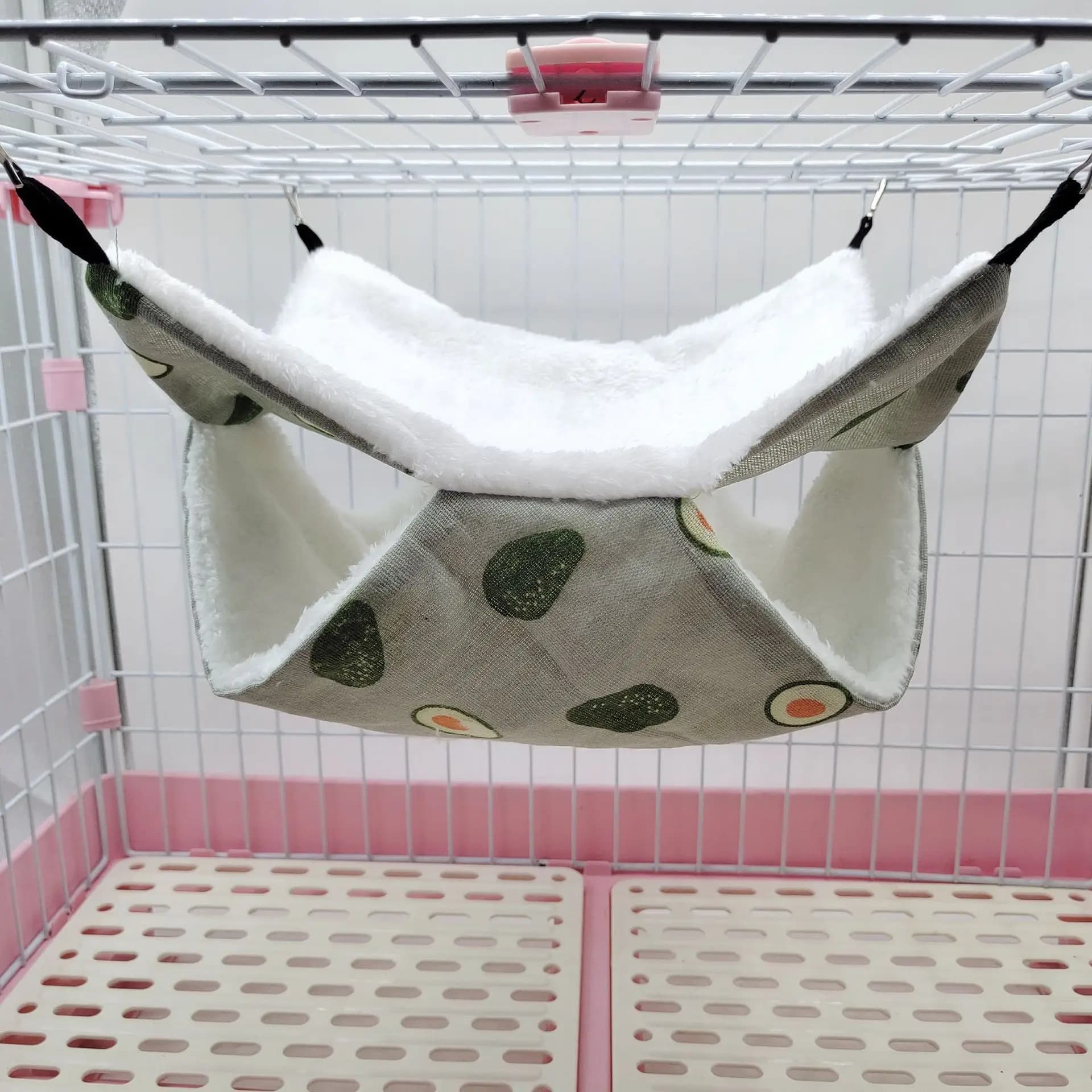 Pet Supplies Pet-friendly Pet-friendly Pet-friendly double layer plush Beds for squirrel Hamach for pets