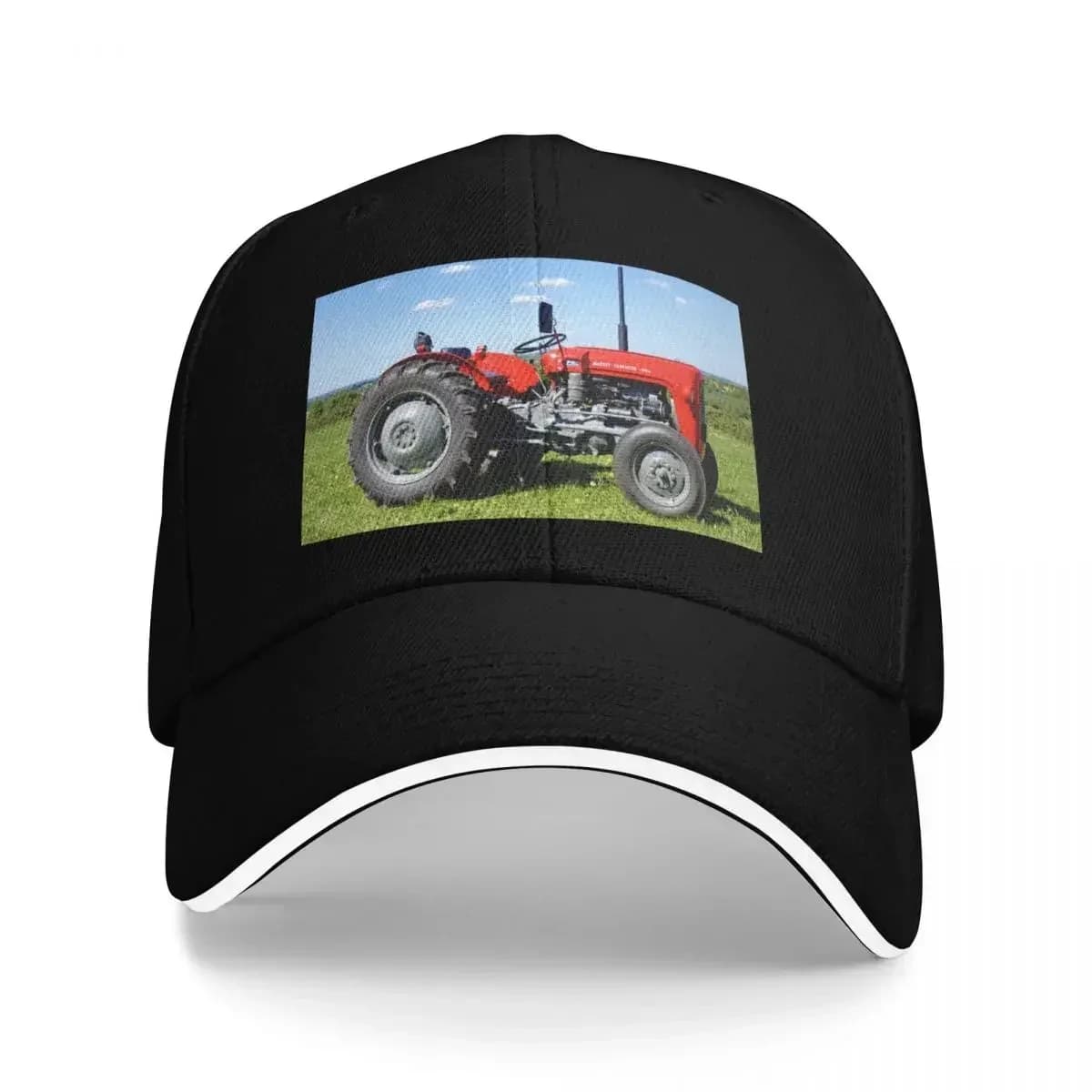 2026 Massey Ferguson 35 Tractor Baseball Cap Cosplay Horse Hat fashionable Icon Women's Golf Clothing Men's
