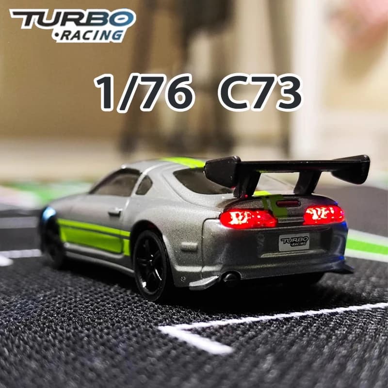 Auto RC Sportiva Turbo Racing Scala 1:76 C72 C73, Gioco da Tavolo, Modello Mini Telecomandato, Kit RTR Proporzionale Completo