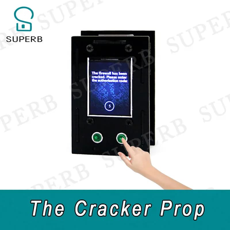 Schermo intelligente per rompere il gioco di fuga per sbloccare trovare trovare un cavo e collegare la cracker per sbloccare l'oggetto d'aria di fuga nella vita reale