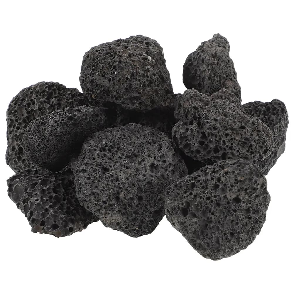 1 Bag Volcanic Rocks Fish Tank Decoration Small Natural Stones for Aquarium Potted Plants Landscape Clear Water
