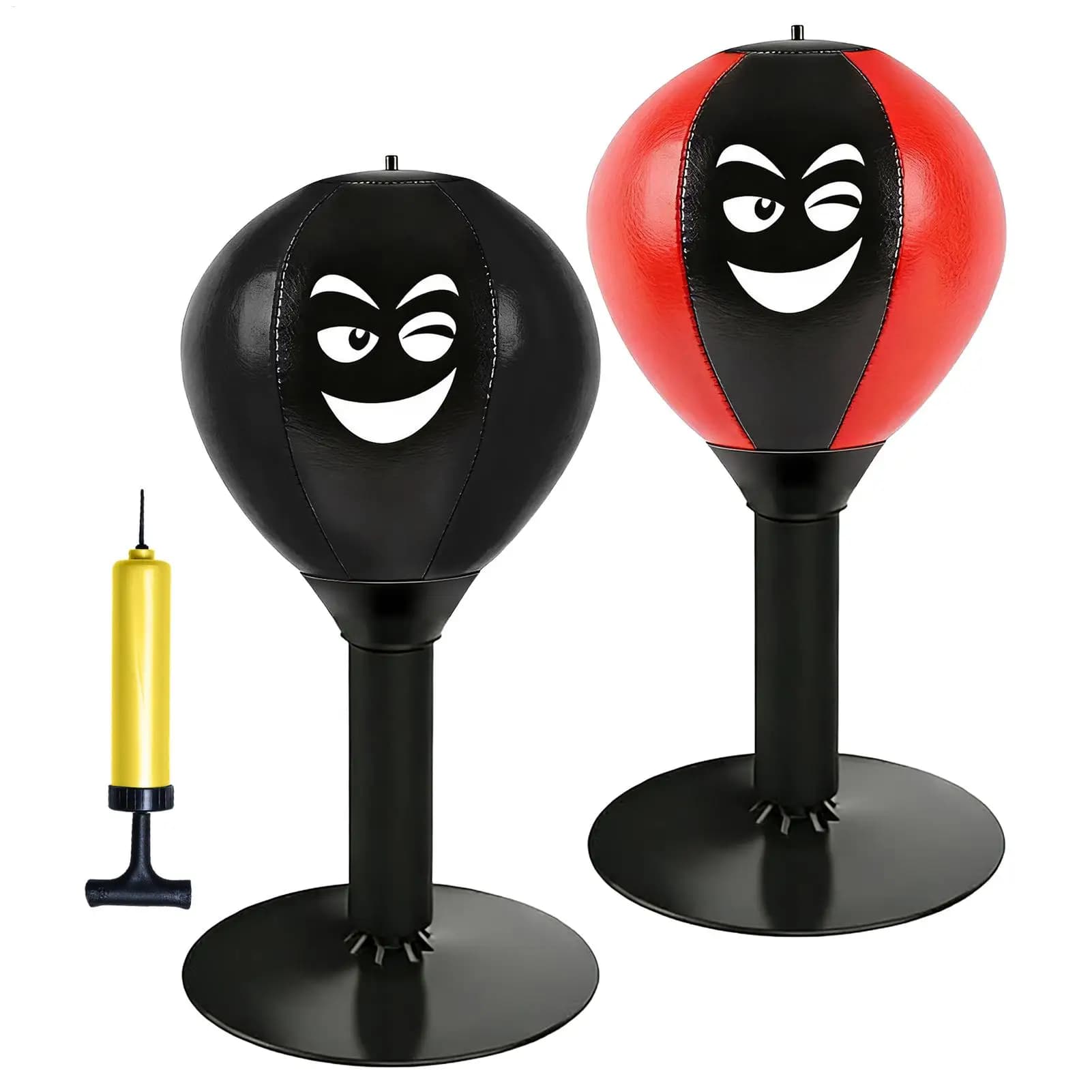 Desktop Punching Bag for Adults Suction Cup Table Boxing Toy Reflex Training Game Suction Cup Punching Bag for Home Room Garage