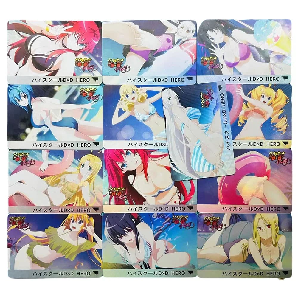 Anime Dea Storia FAI DA TE ACG High School DXD Asia Argento Ravel Phoenix Sexy Boy Giochi Giocattoli Carte Da Collezione Natale Tamato