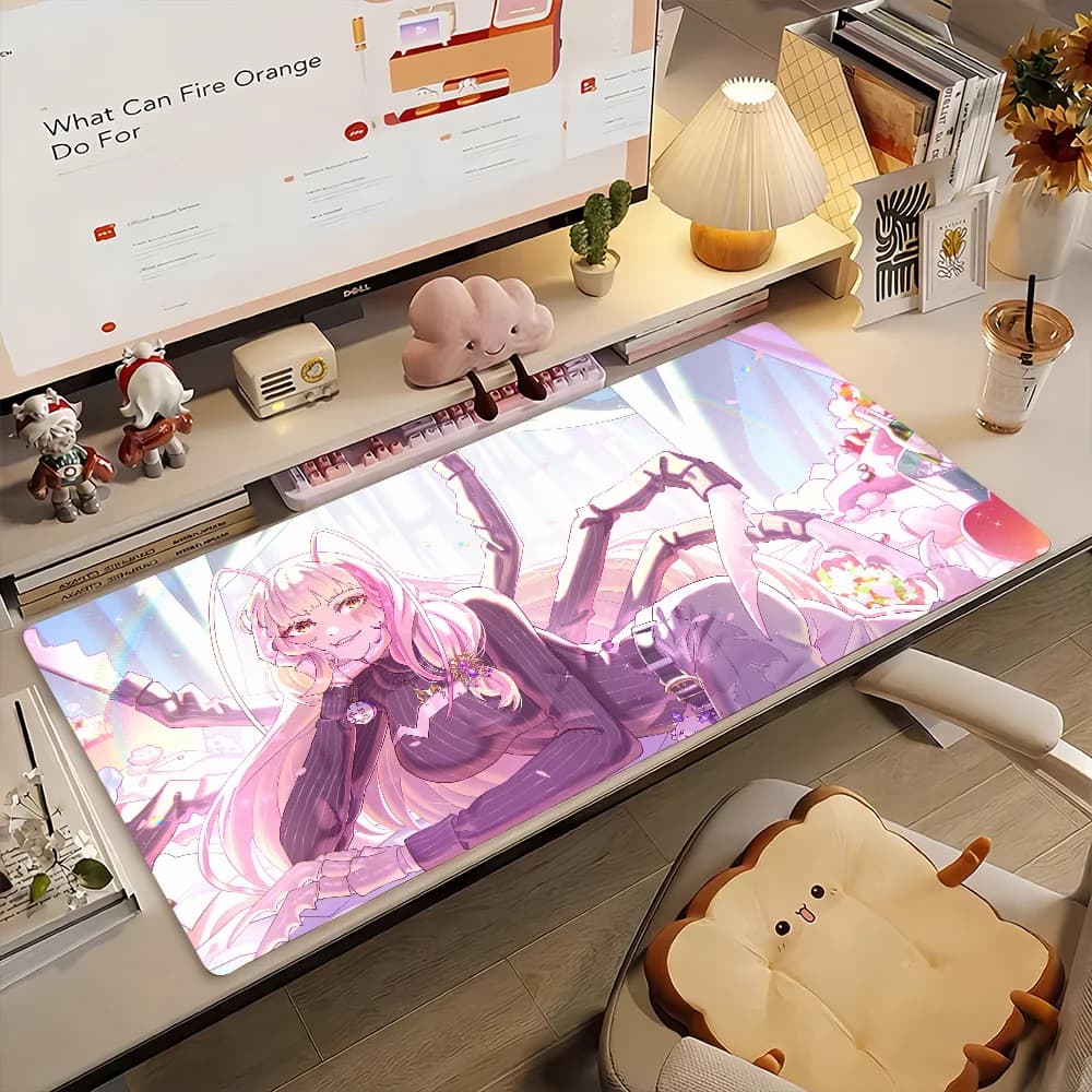 VTbuer M-Matara Kan Tappetino per mouse in gomma antiscivolo per gamer, tappetino per computer, decorazione, tappetino da scrivania, laptop, ufficio, grande