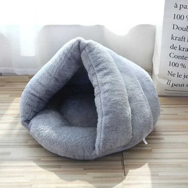 Inverno 2 in 1 Letto per cani Rotondo Caldo Casetta per animali domestici Cani di peluche lunghi S Nido per dormire per cuccioli Animali domestici carini Prodotto Traspirante Ins 2015
