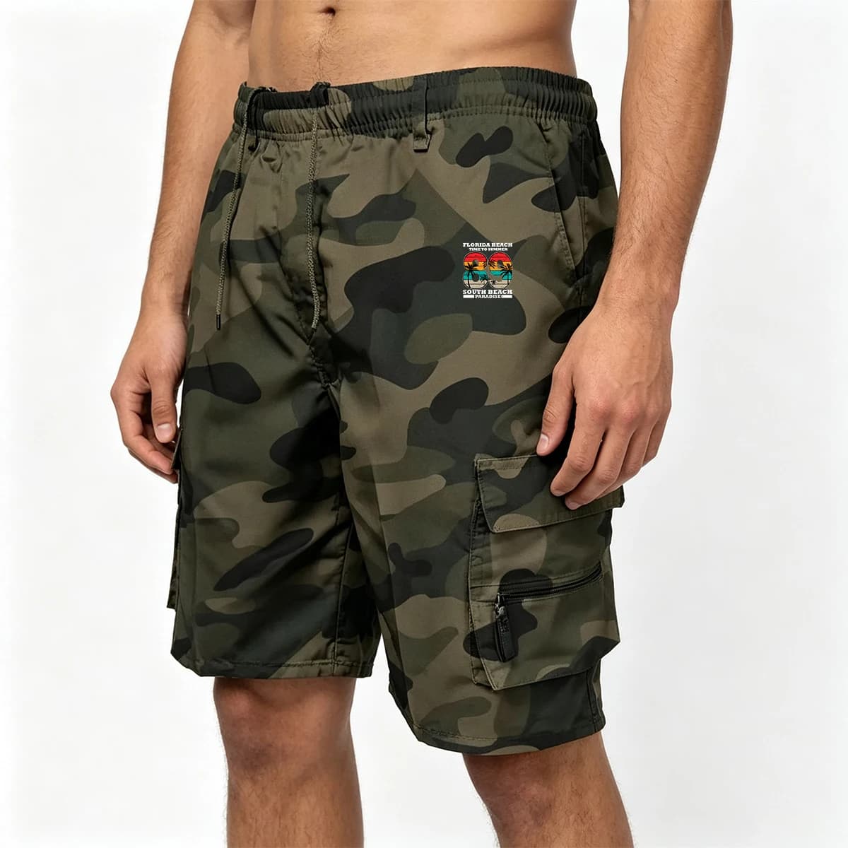 Pantaloncini cargo classici e versatili 2026, pantaloncini casual alla moda, pantaloncini da corsa