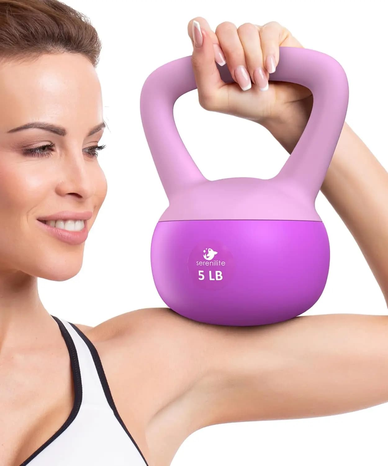 Kettlebell Morbidi per Donne e Uomini, Set Sicuri per Allenamento di Forza, Pesi per Allenamento Domestico con Impugnatura Confortevole