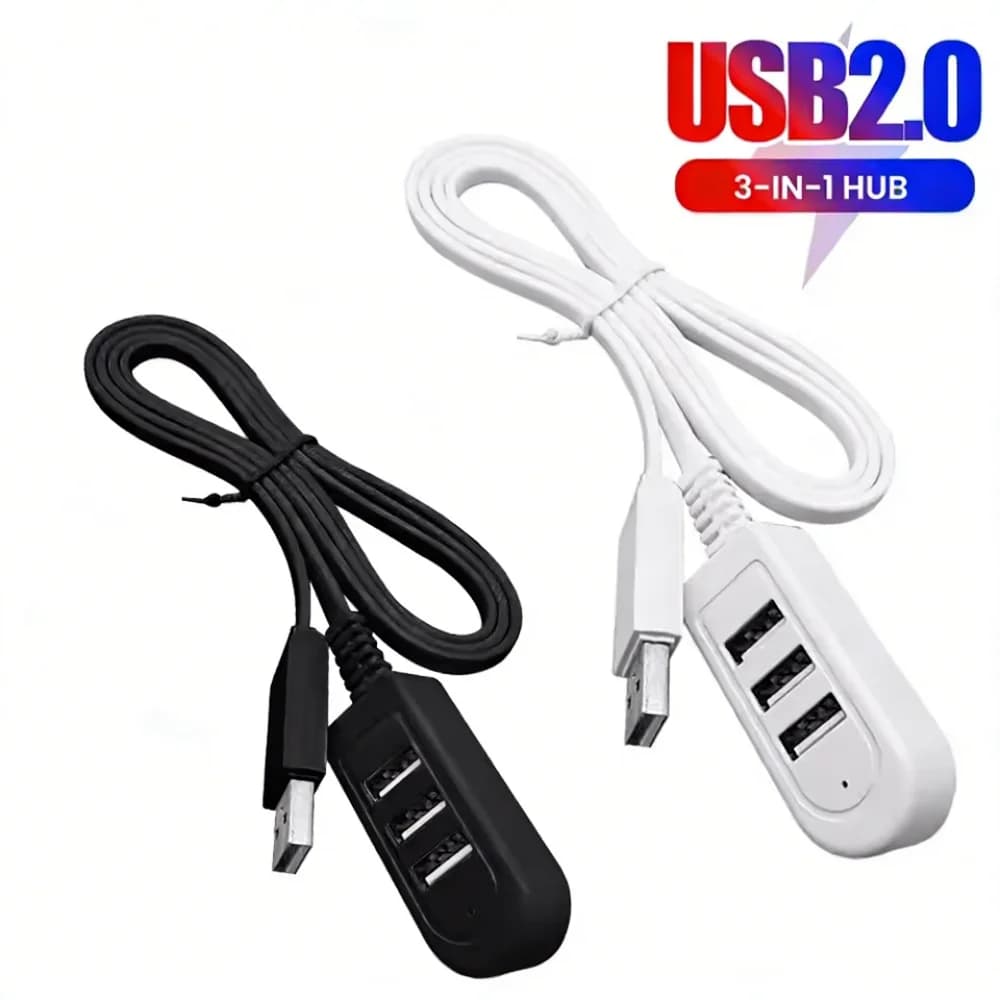 USB Hub 2.0 Multi USB 1.2m 0.3m Mini Hub for Laptop Extension Cable USB Hab Computer Accessories