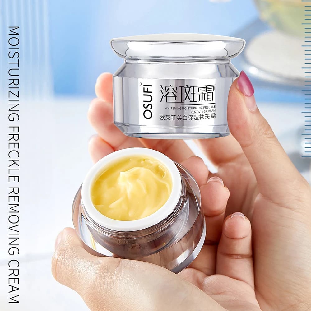 OSUFI Moisturizing Improve Dry Dark Reduce Wrinkles Face Cream Brightening Skincare Women's Beauty Nourishing Lazy Cream Makeup