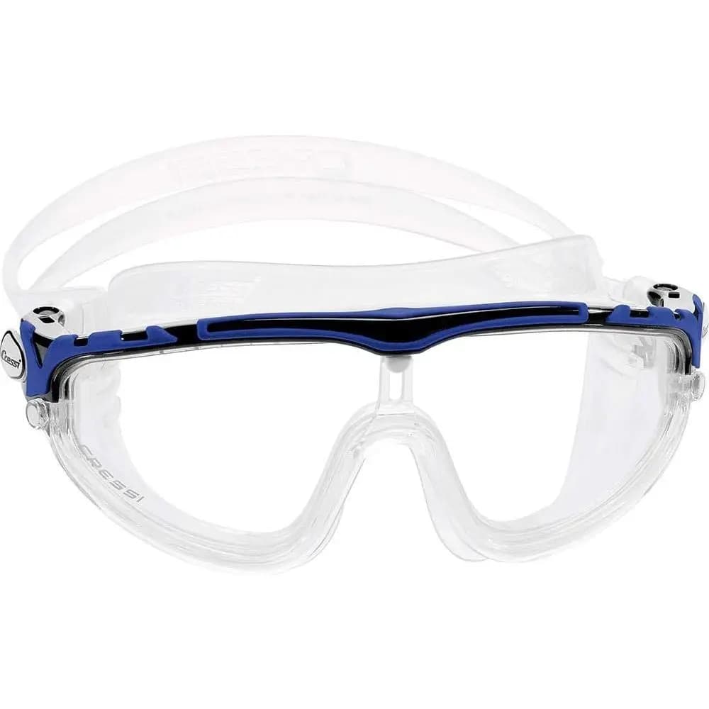 Occhialini da Nuoto Antiappannamento con Visione Ultra-Ampia, Protezione UV e Cinturino in Silicone