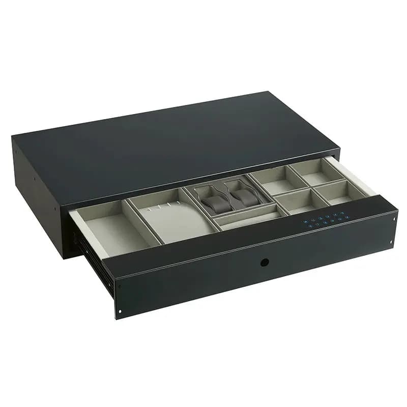M724-B Cassaforte di Lusso per Interni con Riconoscimento Impronte Digitali, Serratura Digitale per Armadietti e Cassetti
