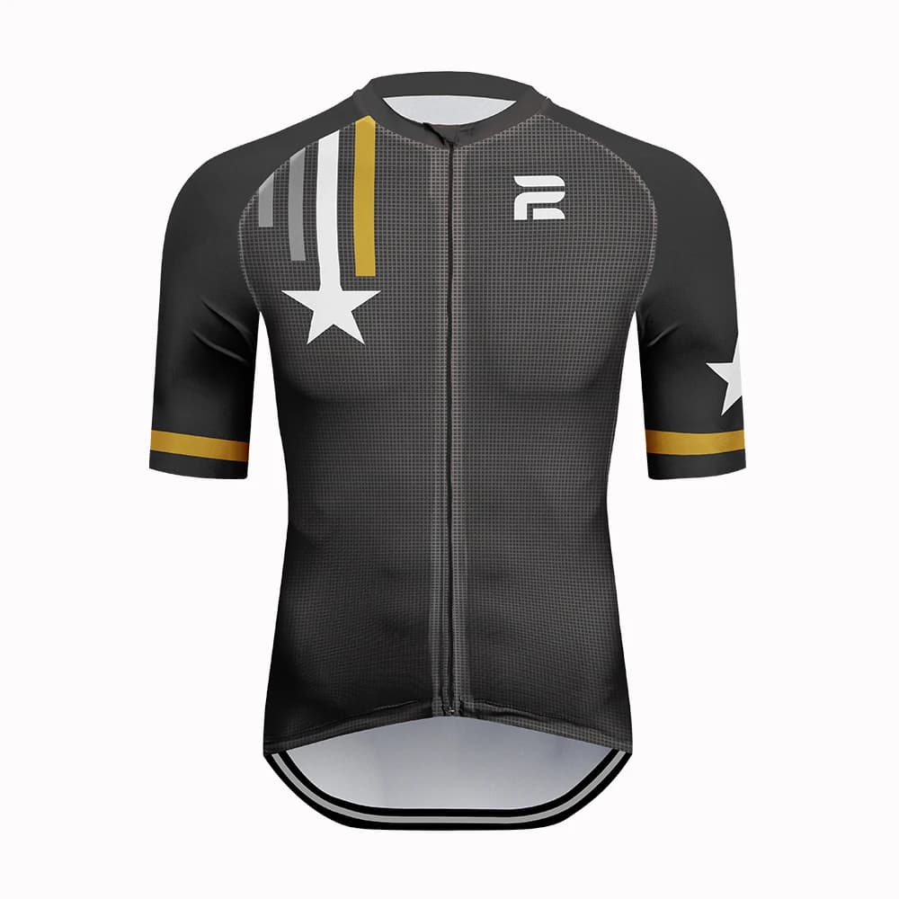 Men's Short Sleeve Cycling Shirt Runchia Ropa Cycling Hombre Summer Cycling Clothing Shorts with Triathlon Breasts Bike Uniforms