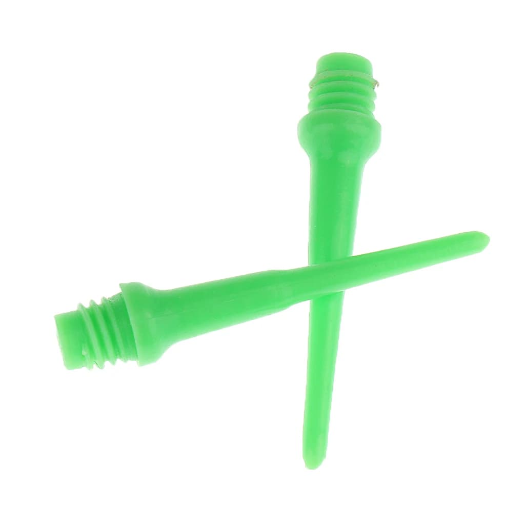 Replaceable Tips 2BA Soft Plastic Short Points Heavy Duty for Soft Tip Set and Electronic Dartboard