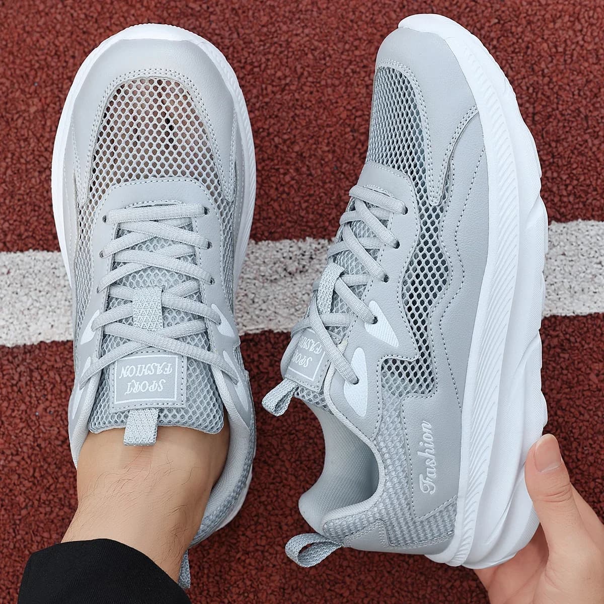 Men Shoes Running Shoes For Men Lightweight Tenis Comfortable Breathable Walking Sneakers