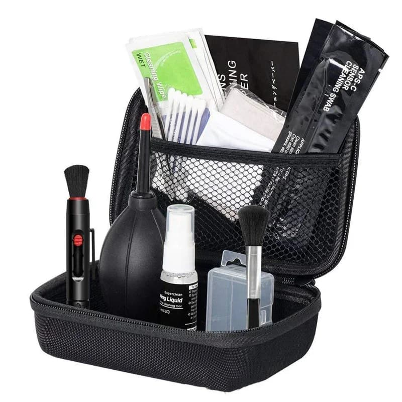 Kit di attrezzi per la pulizia dei droni Borsa per lenti Custodia per spazzole cardaniche per DJI Mavic Air 2/air 2S/mavic 3 3pro /air 3 3S Accessori per droni