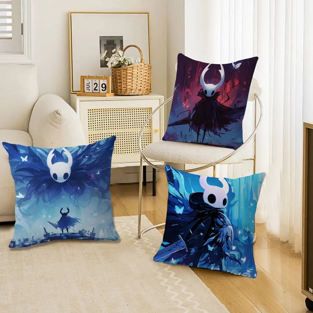 Game H-Hollow Funny Knight Pillow Gifts Home Office Furnishings Bedroom Sofa Car Cushion Cover case 45x45cm