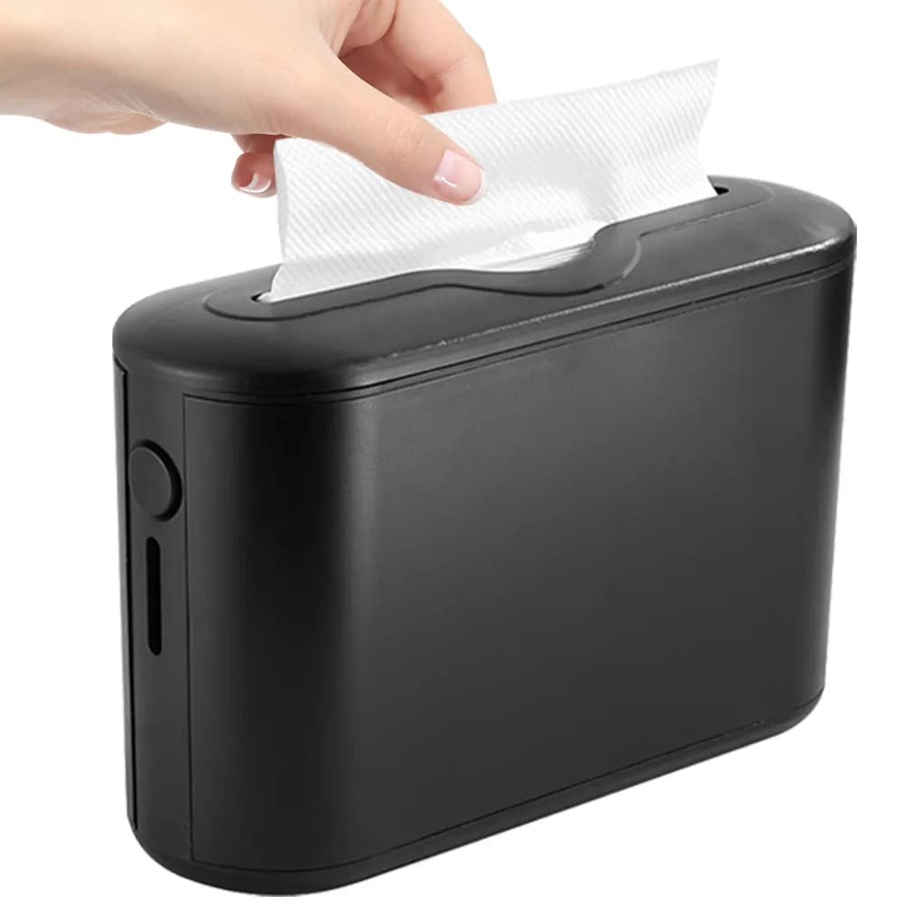 Dispenser di asciugamani di carta da banco Porta asciugamani di carta multiplo Dispenser di asciugamani antiscivolo Dispenser di tovaglioli per WC da camera da letto