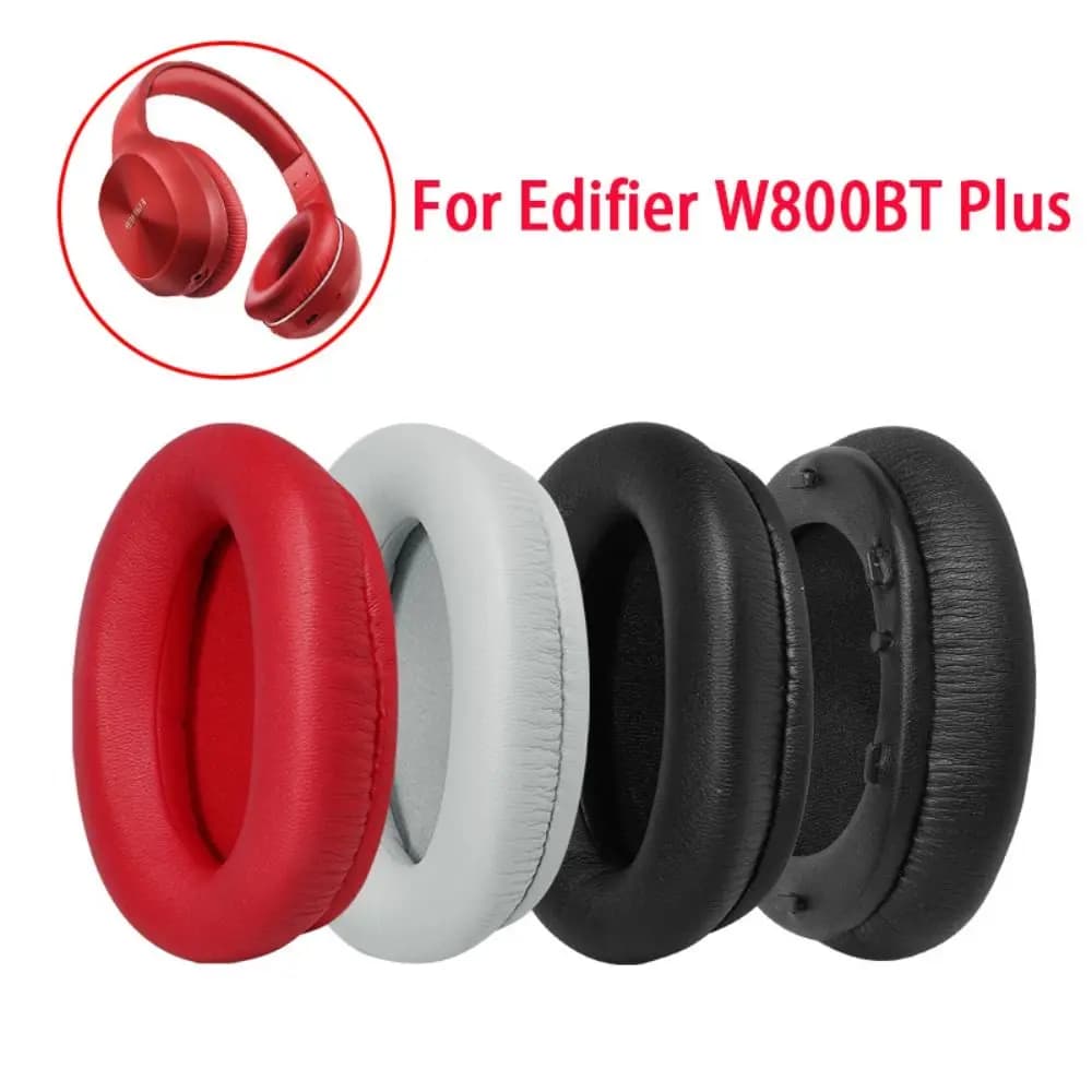 Auricolari di ricambio per Edifier W800BT Plus cuscinetti per le orecchie per cuffie cuscino in morbida pelle proteica Memory Foam custodia per auricolari in spugna