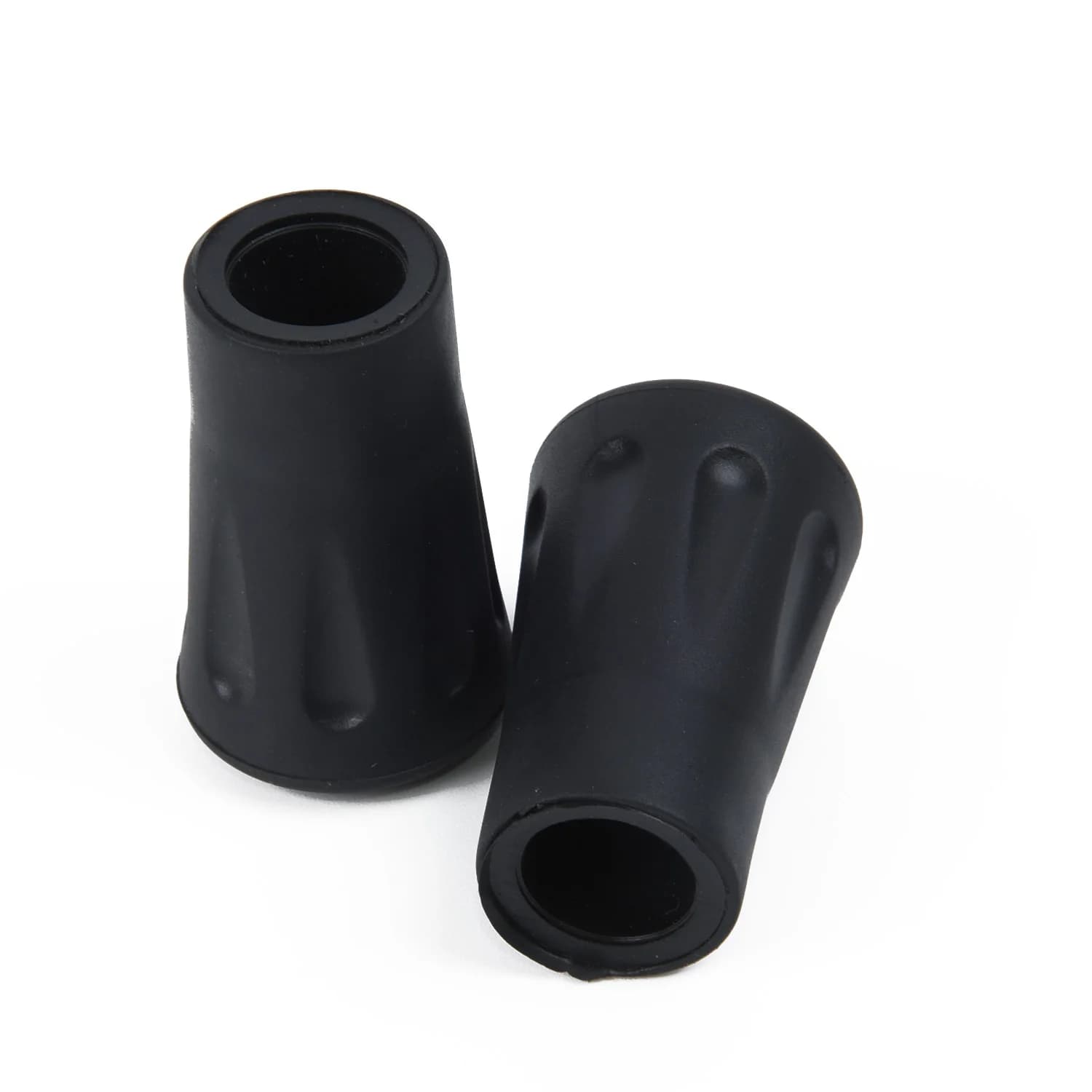 24 Rubber Reinforced End for Trekking Poles Hiking Walking Tip Covers to Protect Pole Tips and Provide Secure Contact