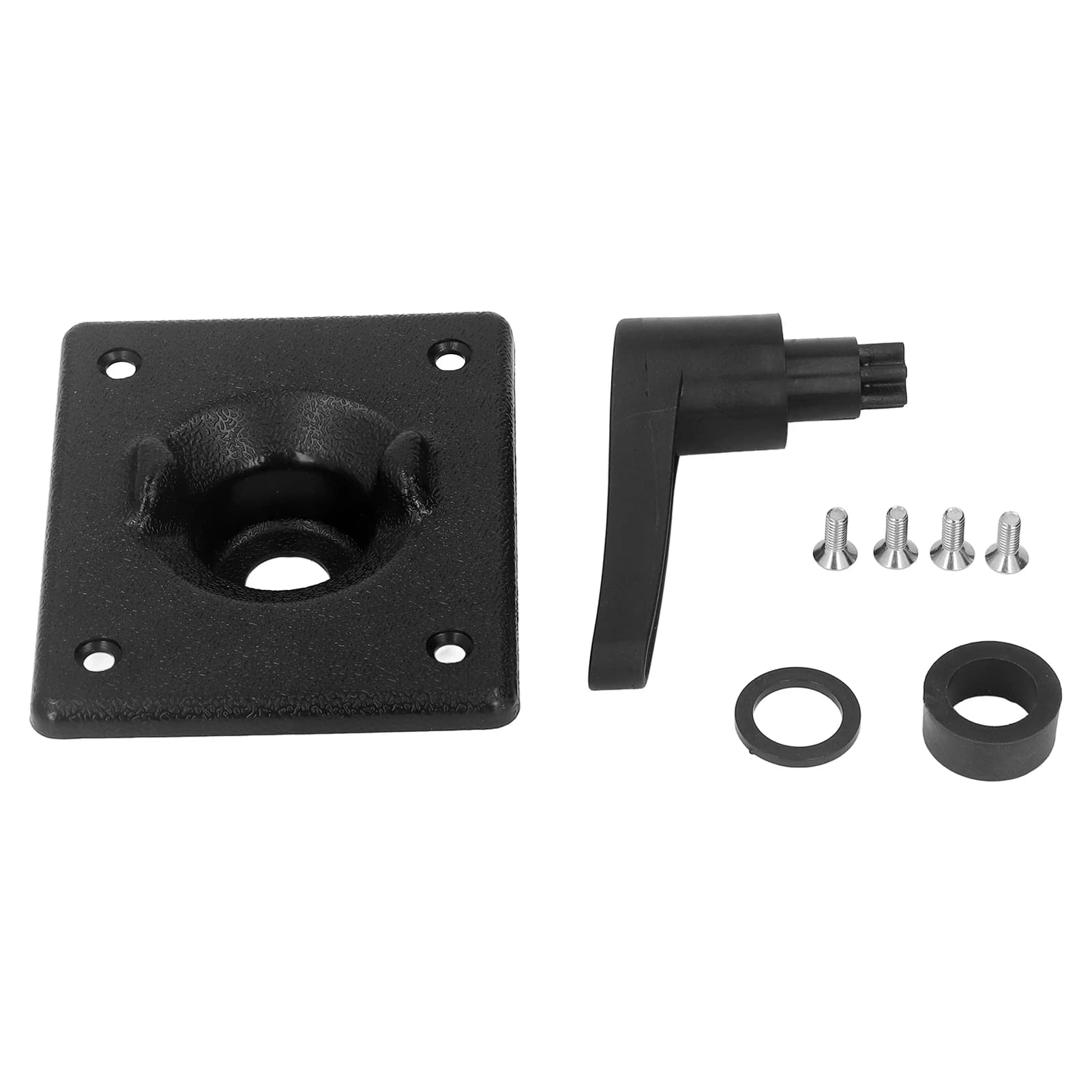 Base della maniglia di controllo dello sterzo del timone parti di controllo del timone della barca leggera in PVC accessorio Hardware per barca da pesca per Kayak