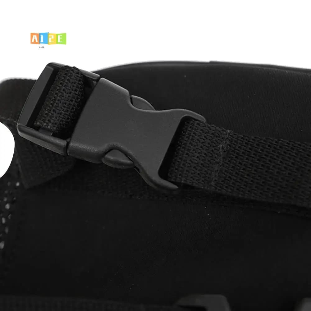 Borsa a rete portatile A12E per immersioni subacquee, custodia per attrezzatura da snorkeling, borsa portaoggetti a forma di bombola con cerniera e cintura da coscia