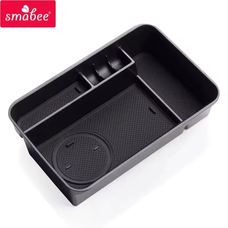 Per Nissan PATROL Y62 2010 - 2018 Console centrale Bracciolo Scatola di immagazzinaggio Moneta Stivaggio Organizzatore Riordino Accessori interni auto