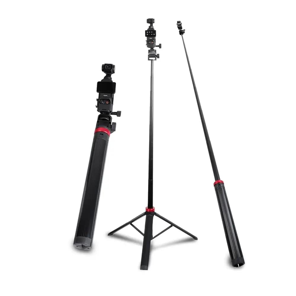 Consigliato da Ailexpress - Treppiede e Asta Selfie 80 cm per DJI Osmo Pocket 3/4, Accessorio Espandibile per Selfie Stick e Treppiede per DJI O