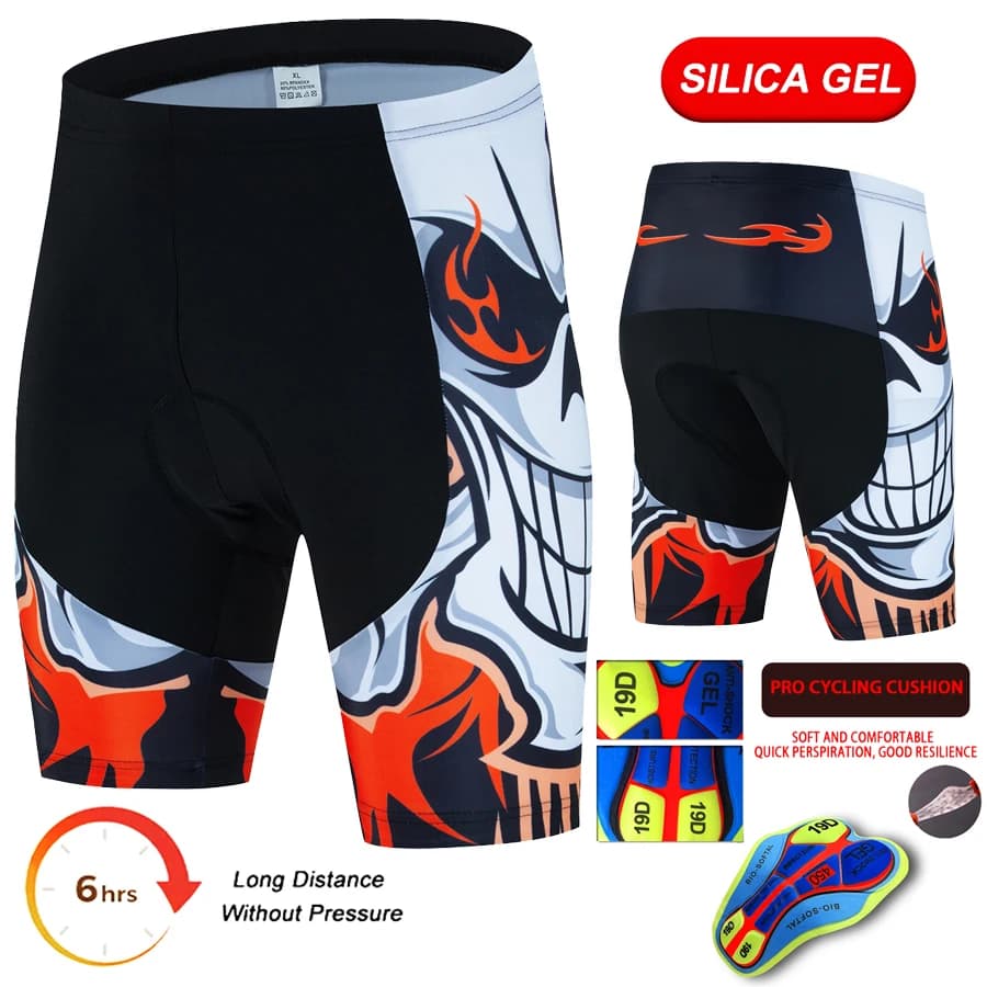 Men's Cycling Shorts 2026 Breathable Activities for Mountain Bike, Outdoor Clothing, Bike Pants 19D, Cycling Salopette MTB