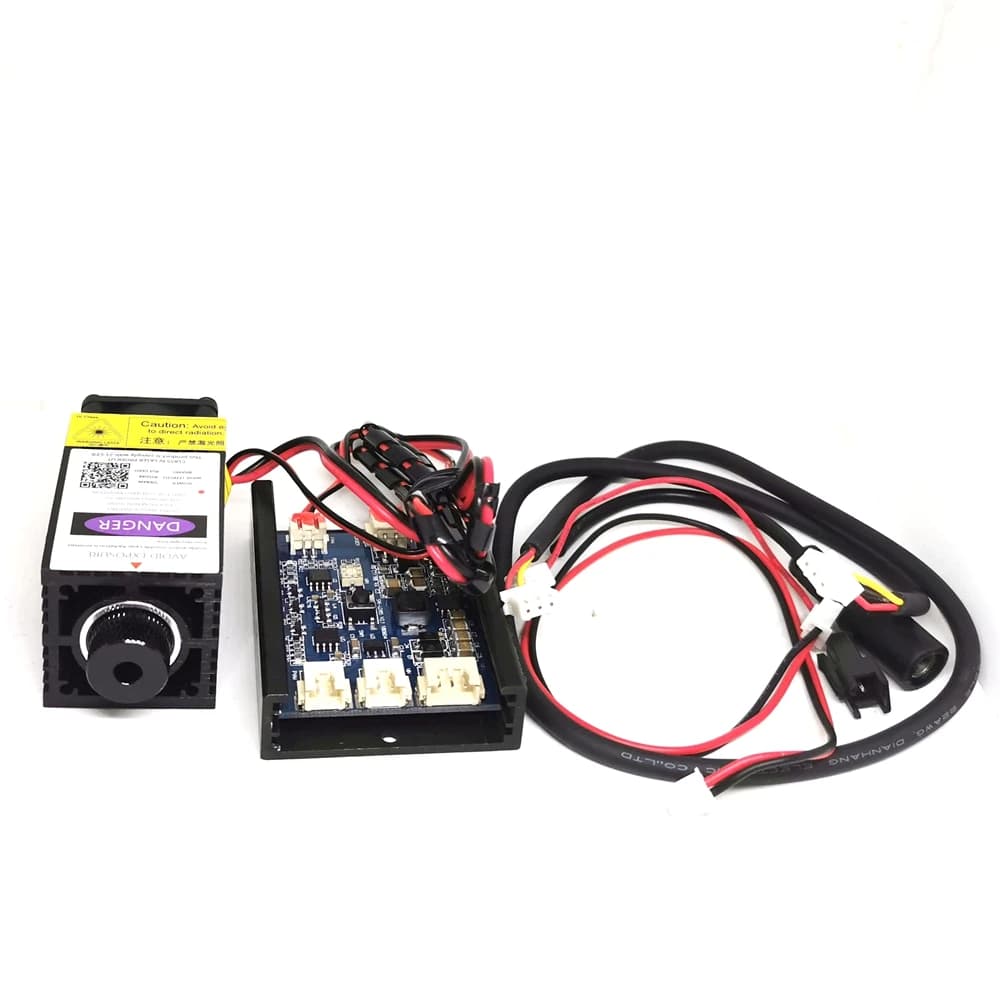 Focusable 405nm 500mw blue-violet laser module for engraving and cutting TTL/ driver PWM