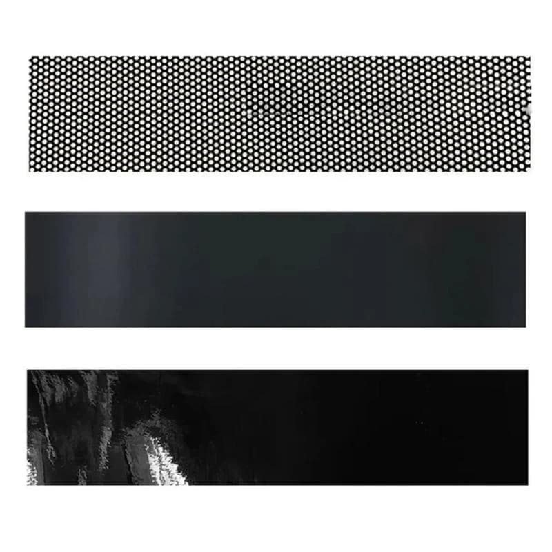 Q39F Parasole decorativi in ​​vetro anteriore per auto 3D, decalcomanie decorative Adesivo adesivo con facile installazione e