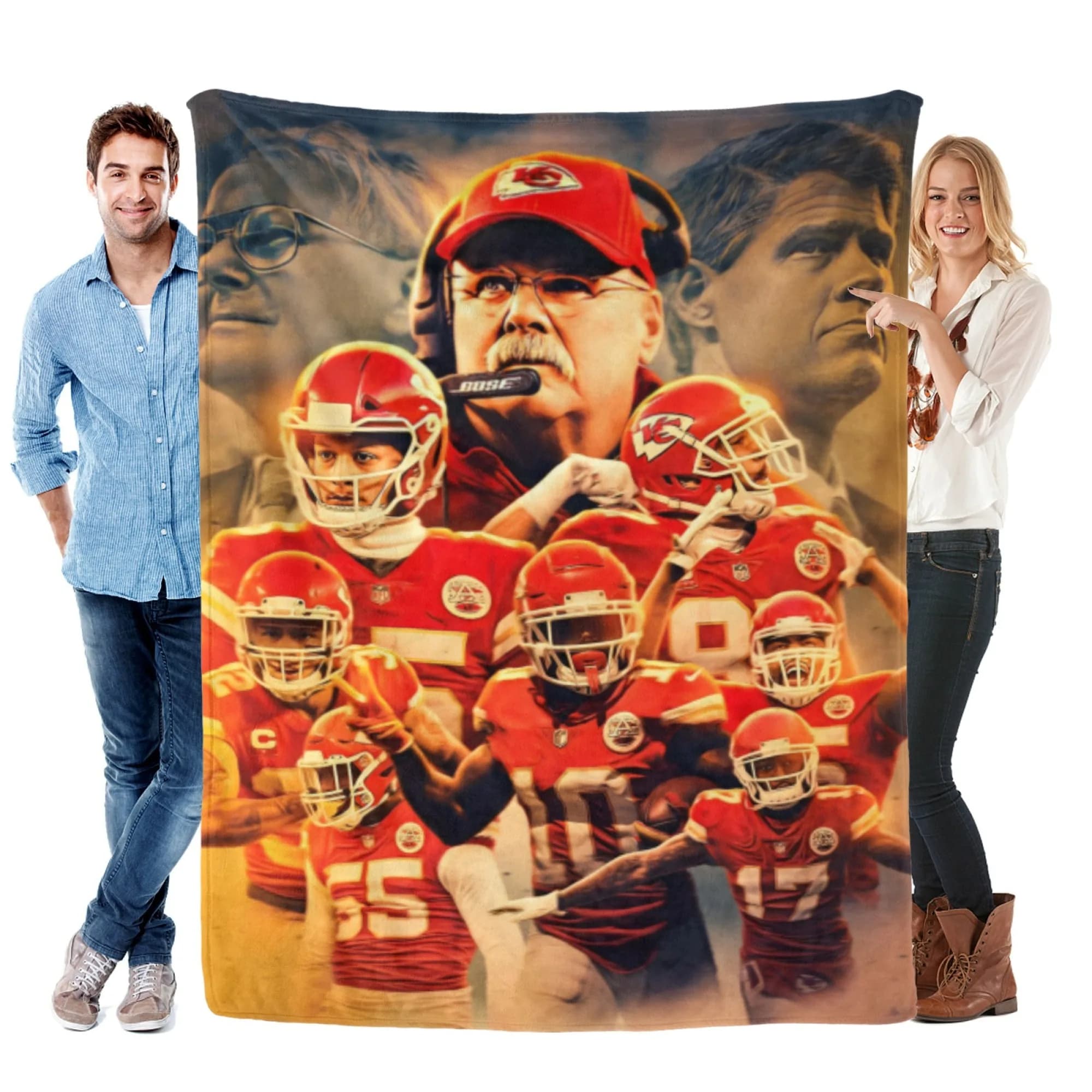 Coperta in flanella stampata a tema squadra di rugby, morbida e confortevole, adatta per divani da camera da letto, il miglior regalo da regalare