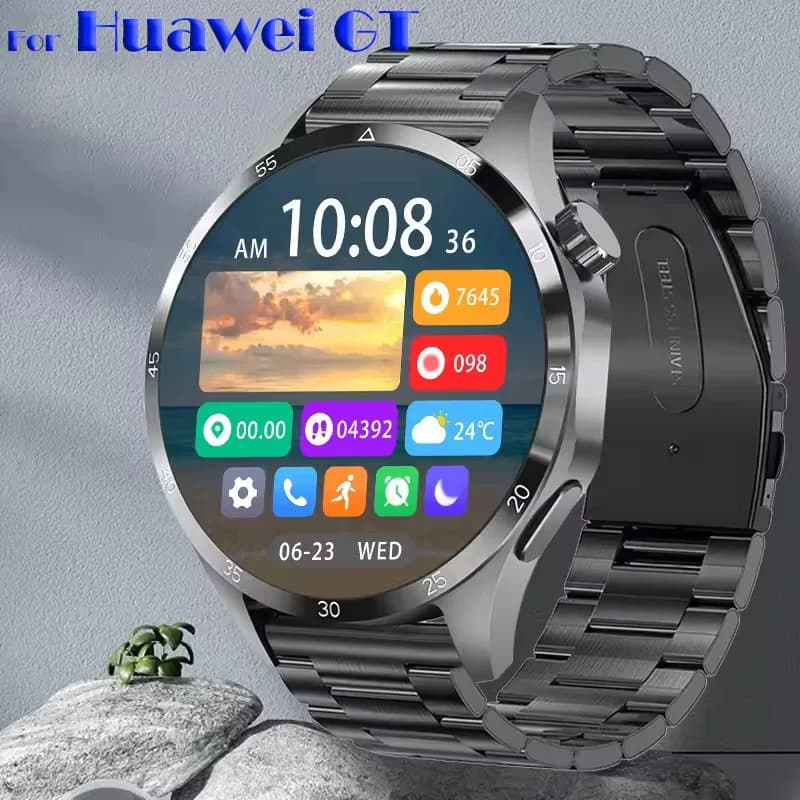 Per GT5Pro NFC GPS Sport Astuto Della Vigilanza Degli Uomini 1.52 pollici Grande Schermo AMOLED Frequenza Cardiaca Chiamata Bluetooth Impermeabile Donne Smartwatch
