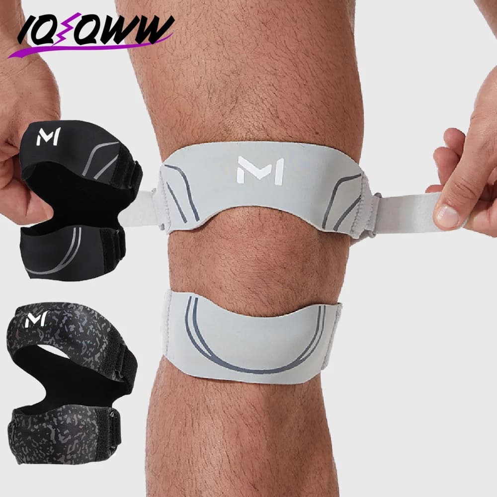 1 Pezzo Supporto Regolabile per Ginocchio, Fascia di Supporto per Tendine Rotulee per Alleviare il Dolore, Tennis, Esercizio Fisico, Artrite