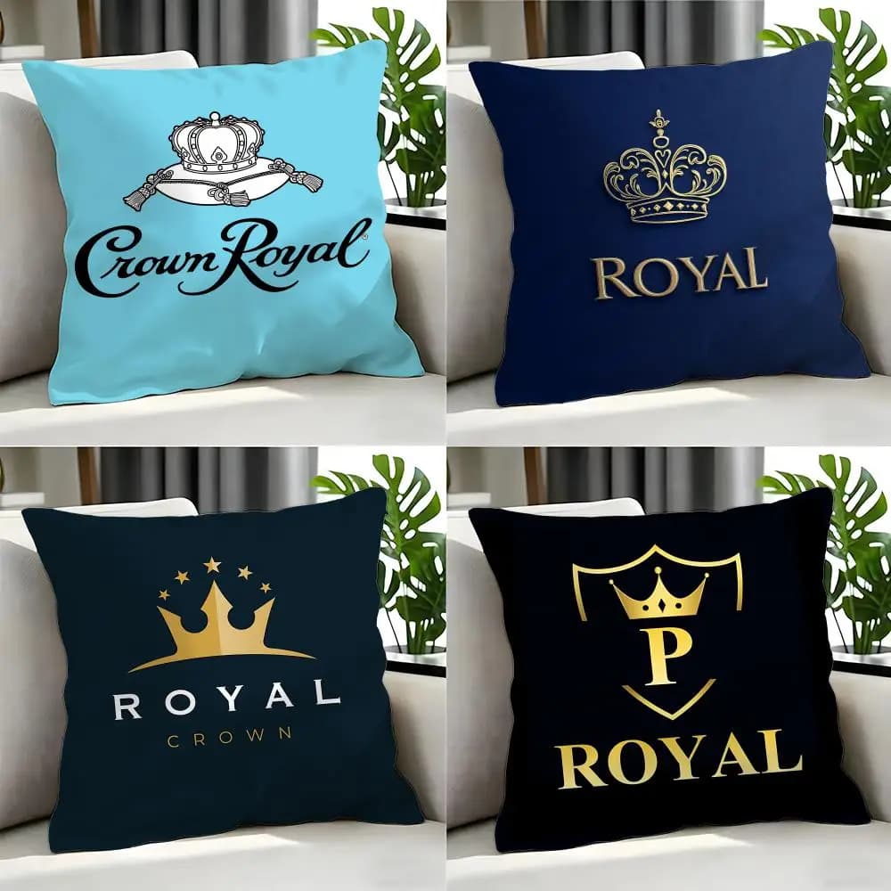 Set di 4 fodere per cuscini Jose Cuervo con motivo alcolico, 50x50, 45x45, 40x40, decorazione per divano e casa
