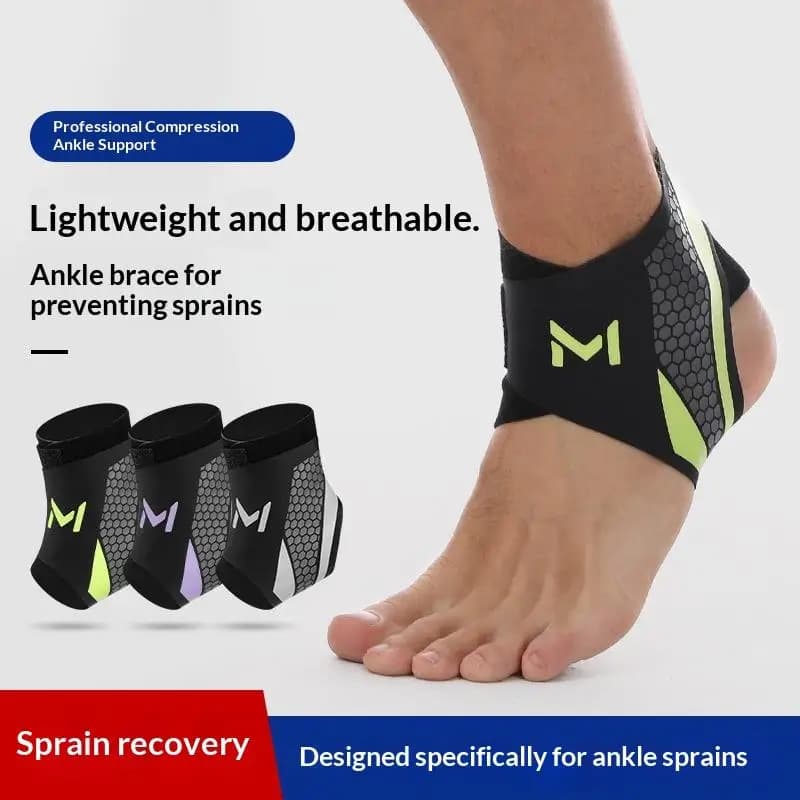 1Pc Ultra-thin Ankle Brace Strap Compression Stabilizes Tendons Motion Ankle Fixation Brace Prevents Ankle SprainsHot