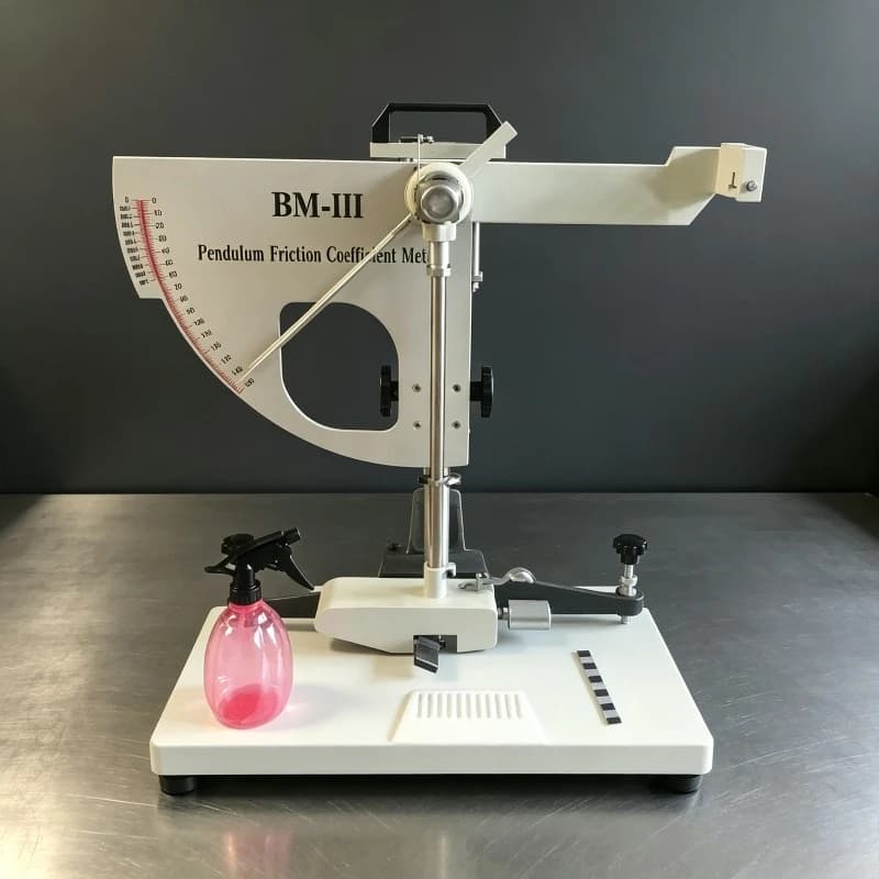 Portable British Pendulum Skid Resistance Friction Tester Pavement Anti-Skid