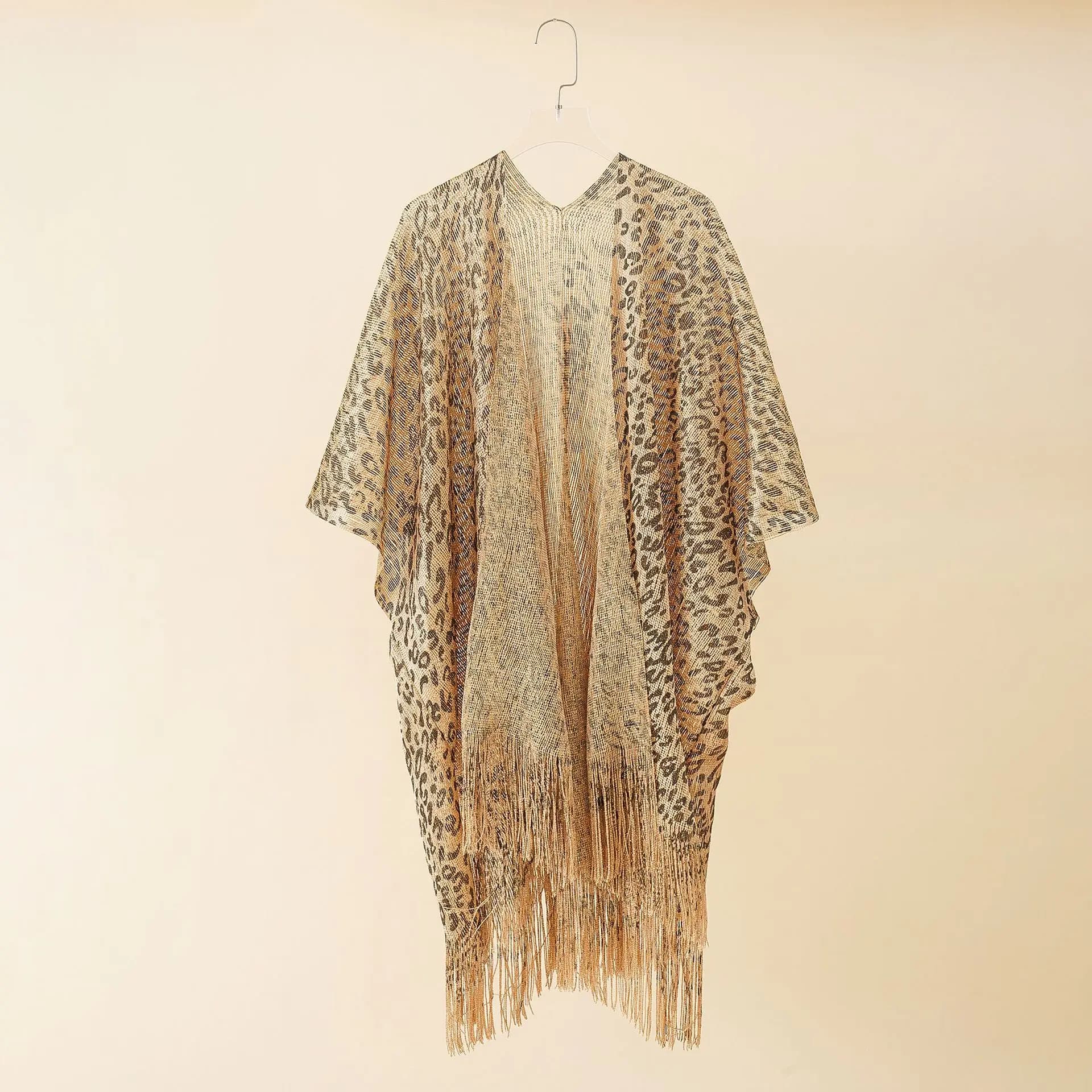2022 estate filo di seta dorato ventilazione spiaggia donna scialle protezione solare parasole Cardigan mantello cappotto da donna Poncho mantelle blu