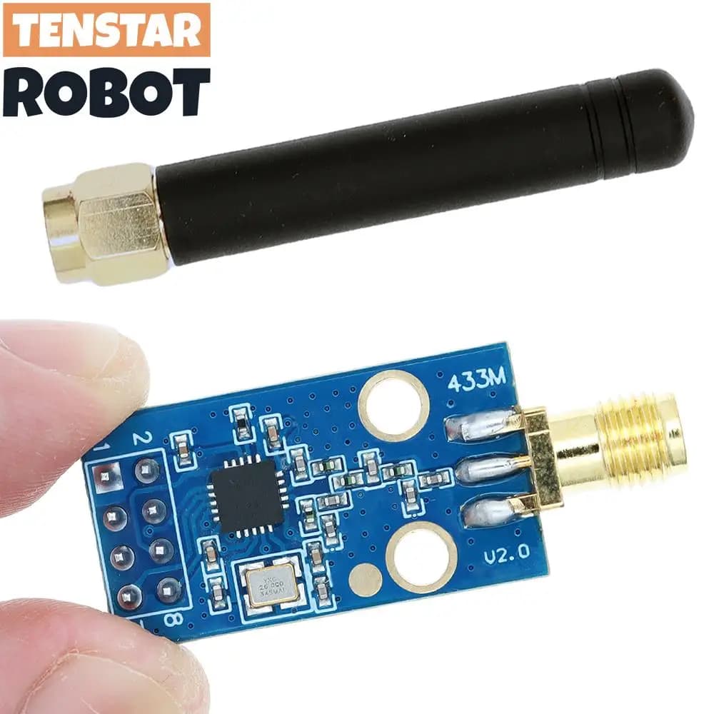 TENSTAR CC1101 433 MHz Wireless Transmitter Module antenna SMA 50 cm