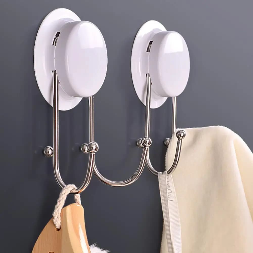 Gancio a ventosa senza danni Ganci da parete senza danni Ganci a ventosa per bagno resistenti e portanti Asciugamano impermeabile per semplici