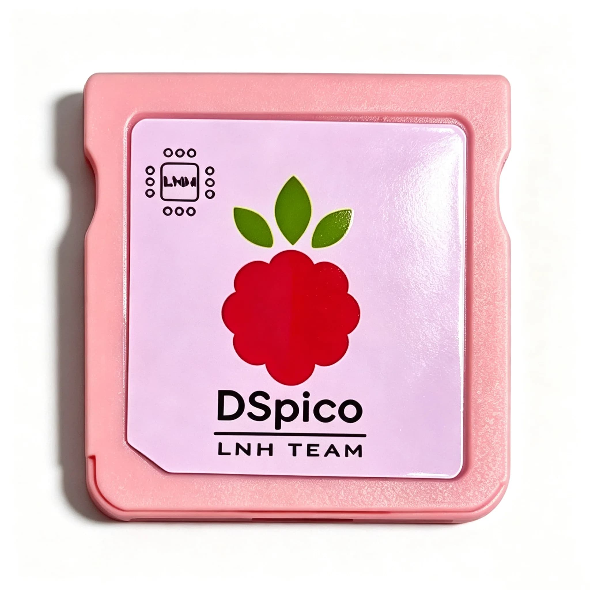 Open-Source DSpico with RP2040 MCU – Dual Power, Pink Case, Injection Molde DS Mode & Pico Launcher For NDS NDSL DSi 3DS Console