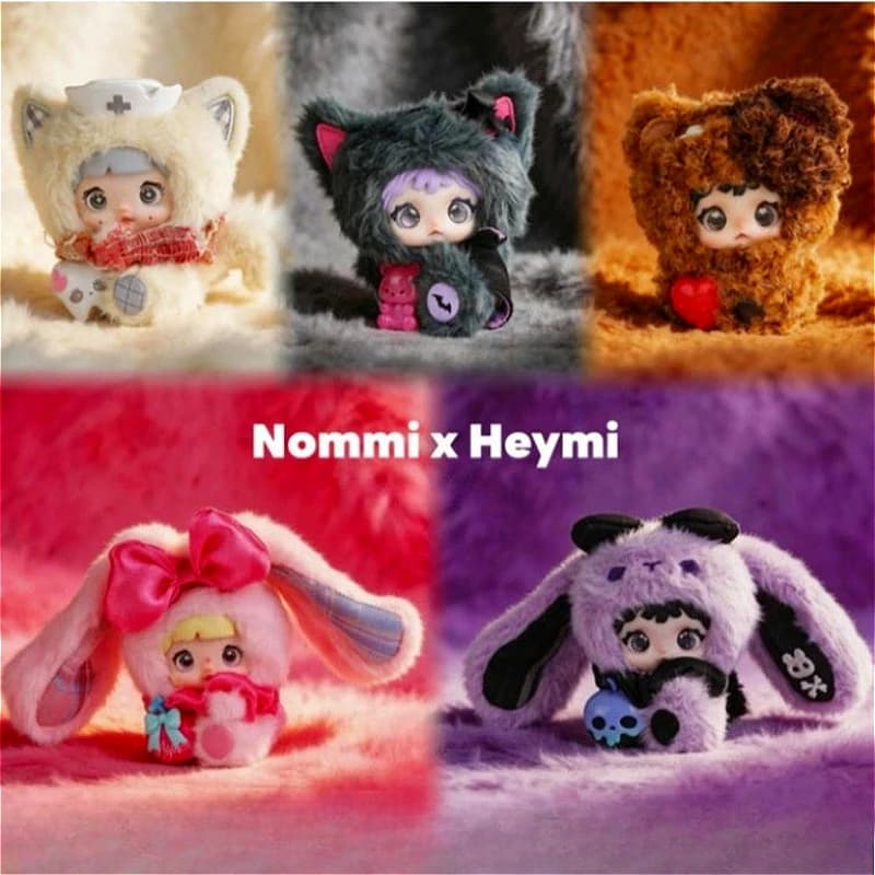 Nommi X Heymi The Entwined Fate Series Blind Box Mystery Trendy Toy Surprise Bag Kawaii Plush Doll Home Ornaments Exquisite Gift