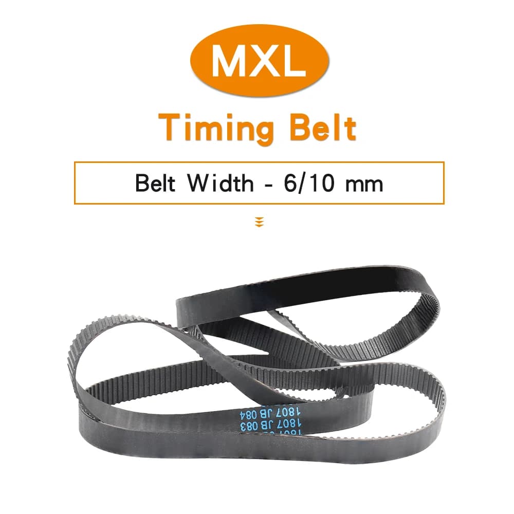 Pulley Belt 910MXL/1000MXL/1041.6MXL/1095.2MXL/1141MXL/1170MXL/1213MXL/1216MXL/1635MXL/1636.8MXL Toothed Belt For 3D Printers