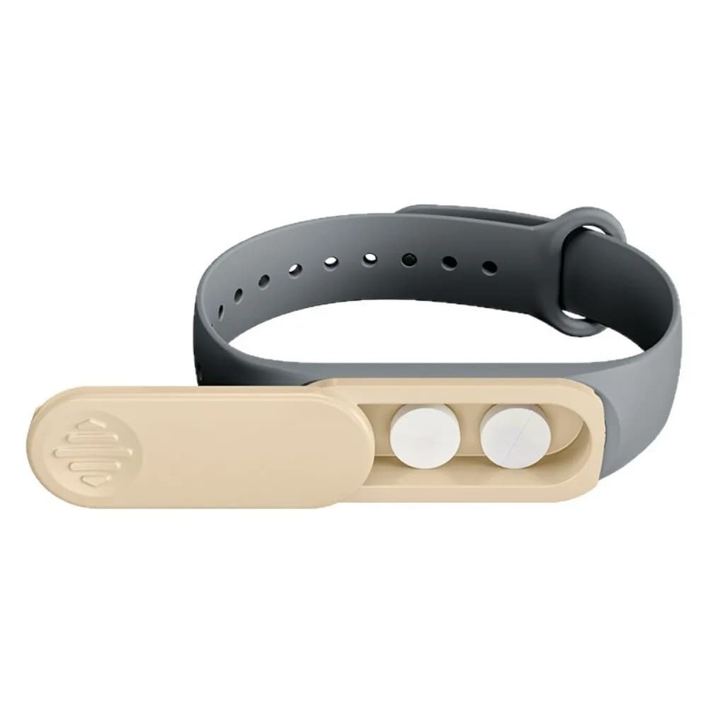 360° Rotating Wristband Pill Case Moisture-Proof Waterproof Pill Box Bracelet Sealed with Buckle Pill Container Daily Use