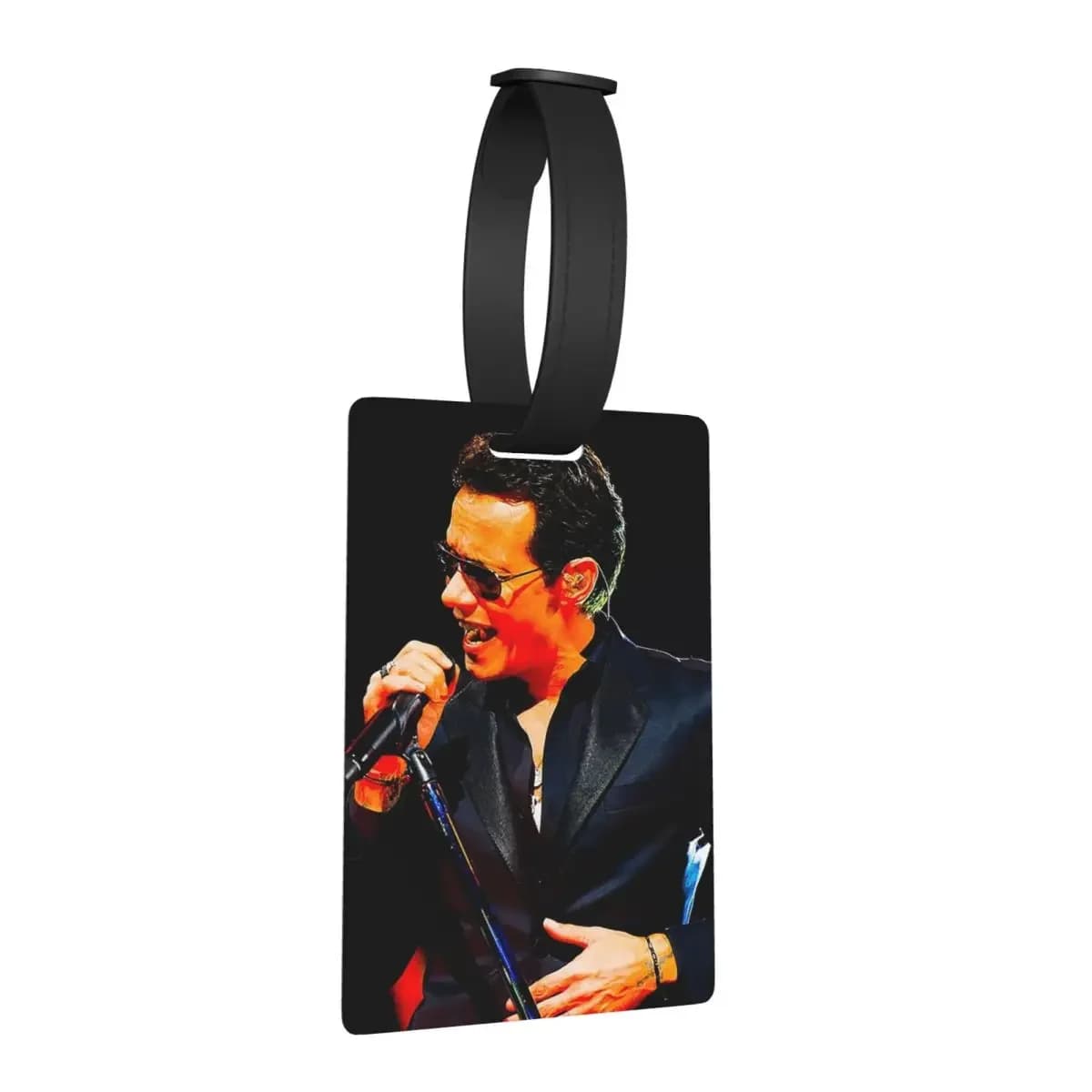 Macho Marc Anthony Tou Etichette per bagagli Accessori per valigie Viaggio Carino Bagagli Etichetta d'imbarco Porta etichette ID Nome Indirizzo